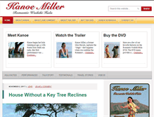 Tablet Screenshot of kanoemiller.com